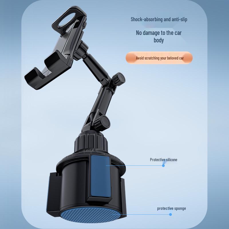 Drehbare Magnetische Handyhalterung für Auto-Becherhalter mit Magsafe-Kompatibilität
