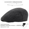 Unisex Retro Coarse Grain Fluff Newsboy Caps Men British Painters Hats Autumn Winter Berets Herringbone Flat Cap Hip Hop Berets