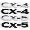 For Mazda CX4 CX5 CX7 Body Decoration Accessories Car ABS Rear Trunk Words Letters Logo Badge Emblem Decals Sticker hkwmg66