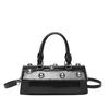New Rivet Baguette Bag Women's 2025 New Premium Textured Handbag Simple Versatile Shoulder Crossbody Bag