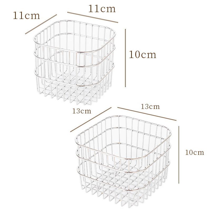 Fruit Drain Basket Kitchen Bar Stainless Steel Fruit Storage Basket Waterproof Fruit Vegetable Drainage Basket Kitchen Supplies