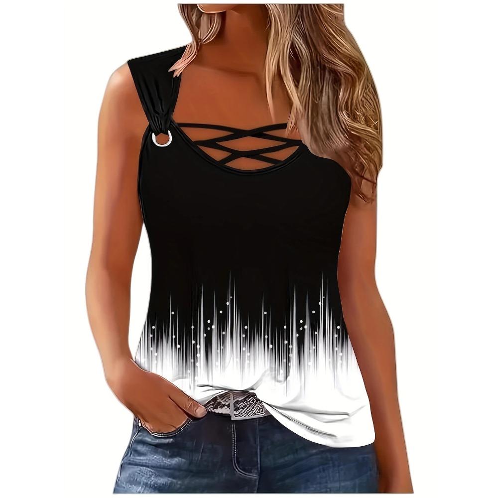 BITCED Women's Fashion Casual Sleeveless Blouses & Shirts