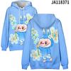 2025 New LABUBU Printed Children's Hoodie Cute Cartoon Style Girls' Hoodie Sportswear Casual Comfortable Style Top