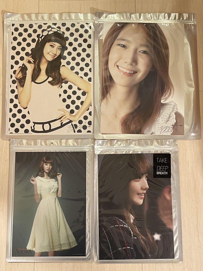 

[USED] Girls Generation Yoona YoonA Signed pt Large Photo Official