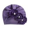 Sunflower Diamond Baby Hat - Solid Color