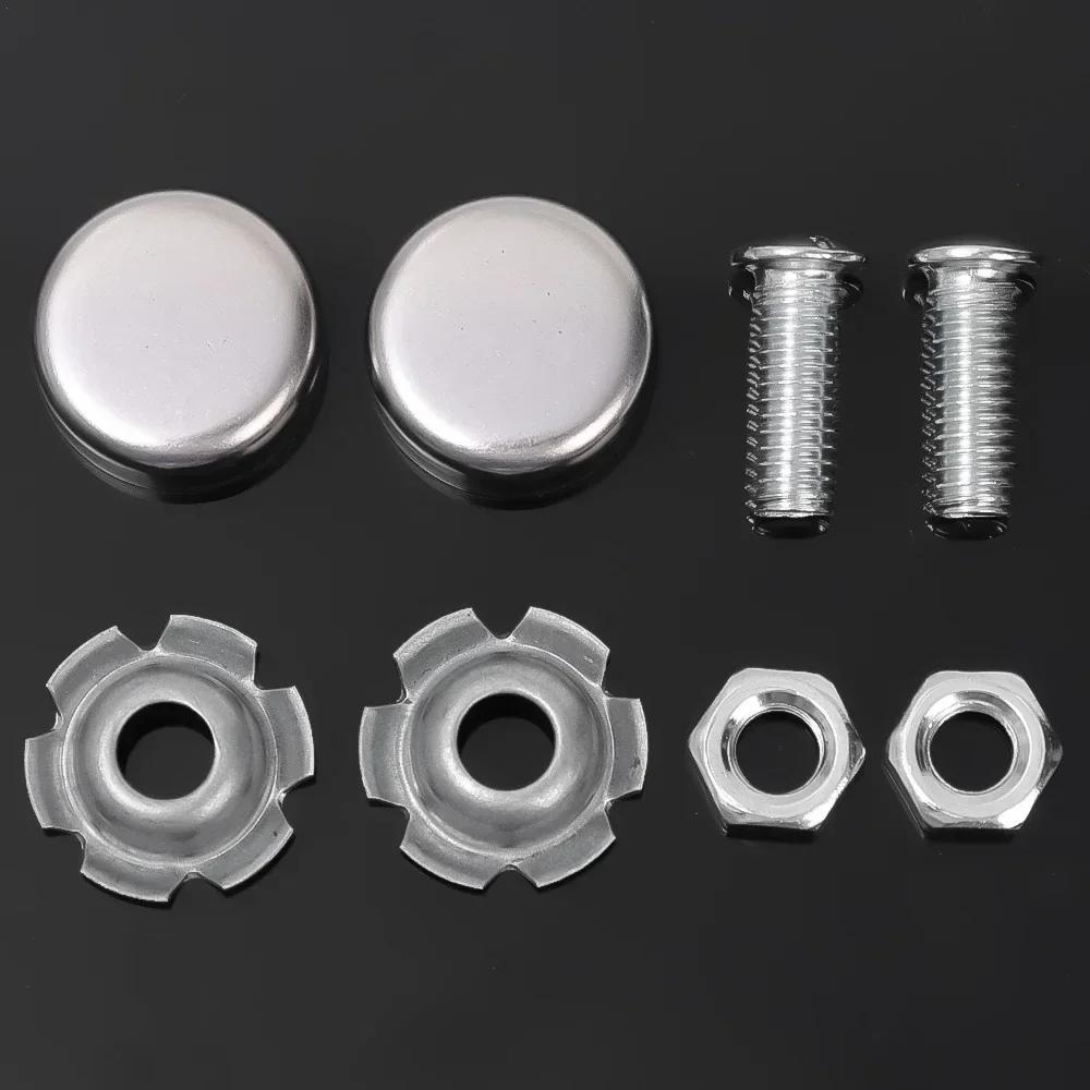 Śruba mocująca tablicę rejestracyjną samochodu o średnicy gwintu 16 mm do pojazdów elektrycznych, klamra mocująca ze stali nierdzewnej, zapięcie antykradzieżowe