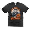 Mens Halloween T-shirt Michael Myers Shirt Just Waiting For Halloween Shirt Unisex T-Shirt