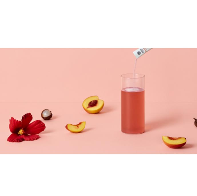 OSULLOC Kombucha Rich Peach 10-Pack – Korean Fermented Tea