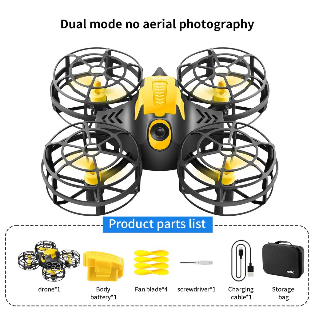 4DRC V18 Mini Drone Headless Mode RC Dron 360° Flip Height Keep Drones Helicopter Remote Control Quadcopter Kids For Kids Gifts