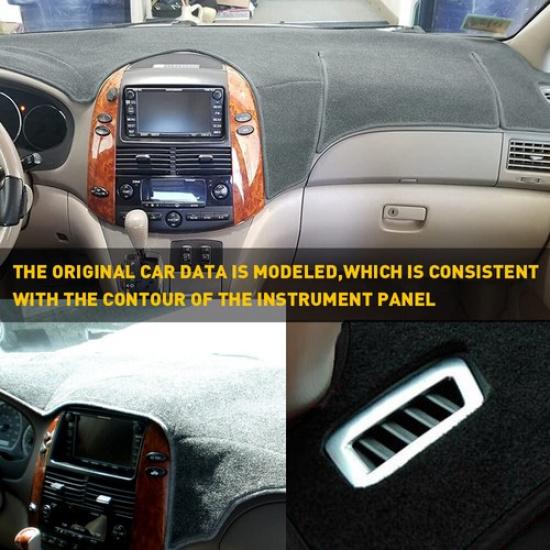 For Toyota Sienna 2004-2008 2009 2010 Car Dashboard Cover Dashmat Dash Mat Pad