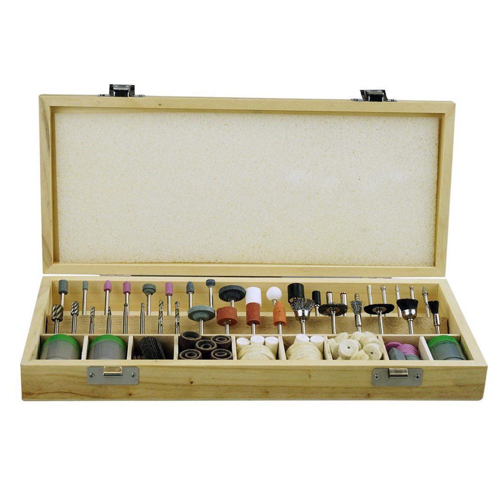 228Pcs Rotary Tool Accessories Kit Metal Wood Grinding Sanding Polishing