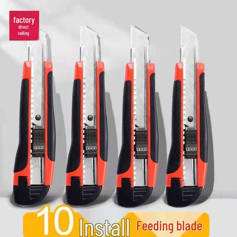 Cardboard Cutter Utility Knife with Replaceable Blade for Wallpaper, Hardware, Engraving, and Unboxing.
