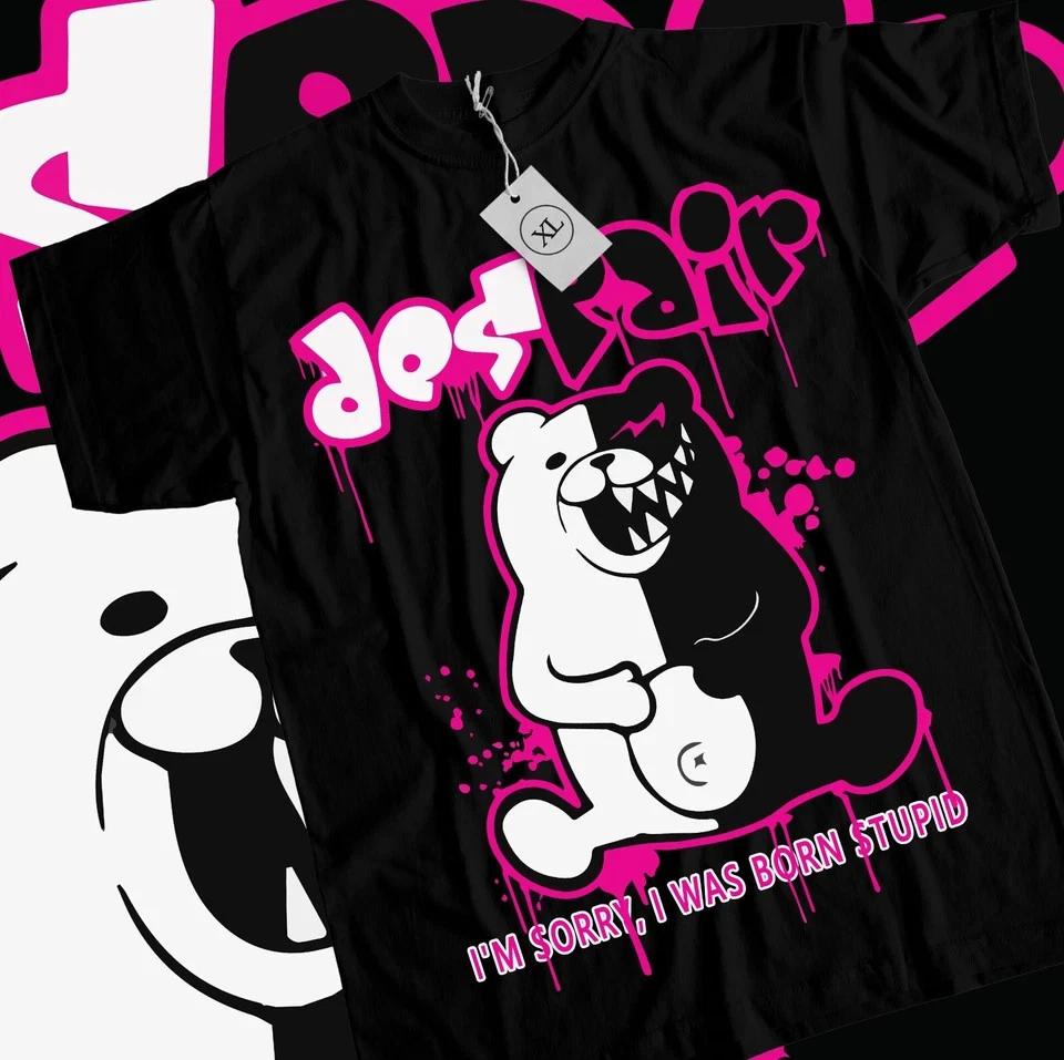 Danganronpa Junko Komaeda Tshirt Monokuma Despair Unisexga Monobear Hopes Shirt S