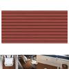 Boat Marine RV Flooring Mat EVA Foam AntiSlip Decking Sheet 240x60cm94.5x23.6in(Dark Brown Black )