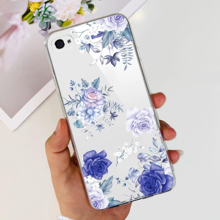 For iPhone 4 Case iPhone 4s Cover New Fashion Marble Transparent TPU Soft Silicone Funda For iPhone4 iPhone4s A1431 A1387 Bumper