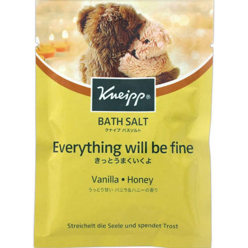 

Соль для ванн Kneipp с ароматом ванили и меда 50г