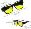 Polarized UV Suitable for Night Yellow Colored for Unisex [Catwo] Sunglasses, Protection, Driving, Popular, Ultra-Lightweight, Lenses, Lenses,