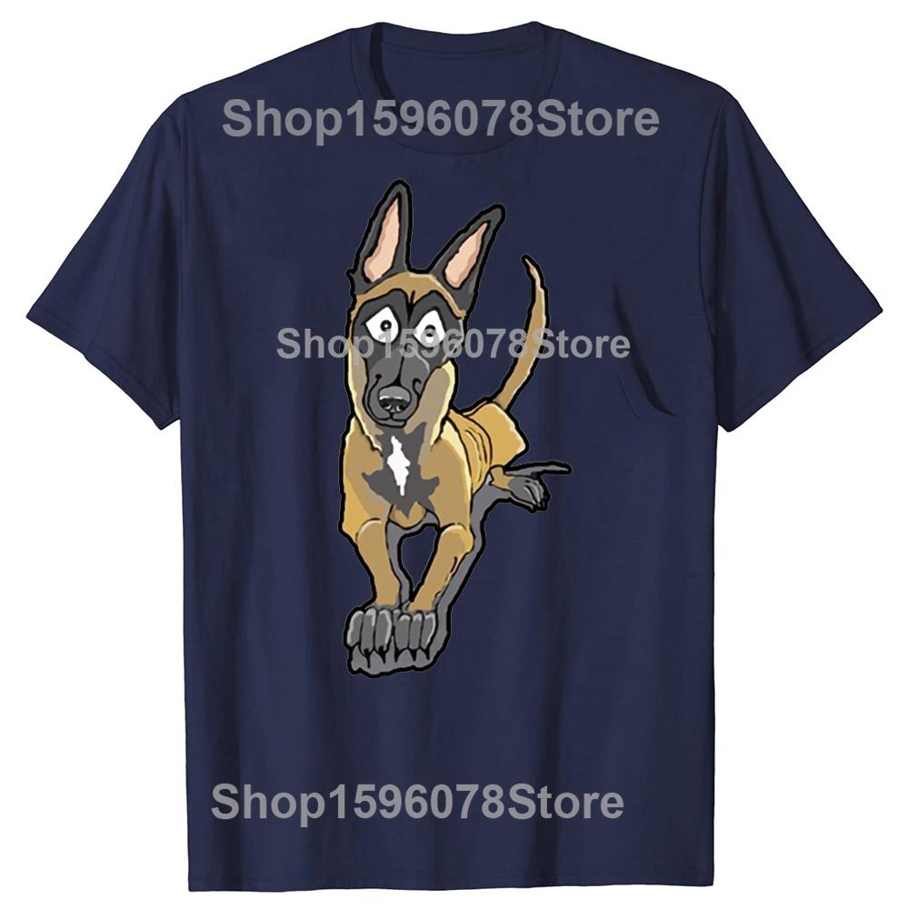 New Fashion The Belgian Malinois T Shirt Kawaii Cartoon Dog Graphic Tee Tops Men Women Short Sleeve Casual Streetwear Camisetas