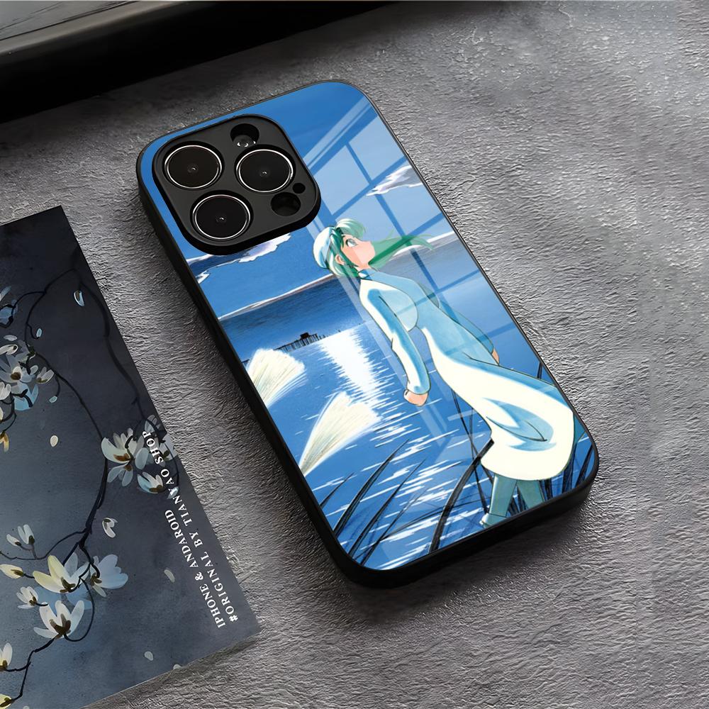 

Hot Y-Yokohama Kaidashi Kikou Phone Case For IPhone 17 Air 16 E Pro Max 15 14 13 Mini 12 Pro 11 Max Plus Black Glass Cover iPhone 11