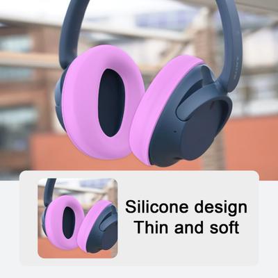 1 Pair Protective Silicone Comfortable Replacement Case Soft Waterproof Cushions Ear Pads