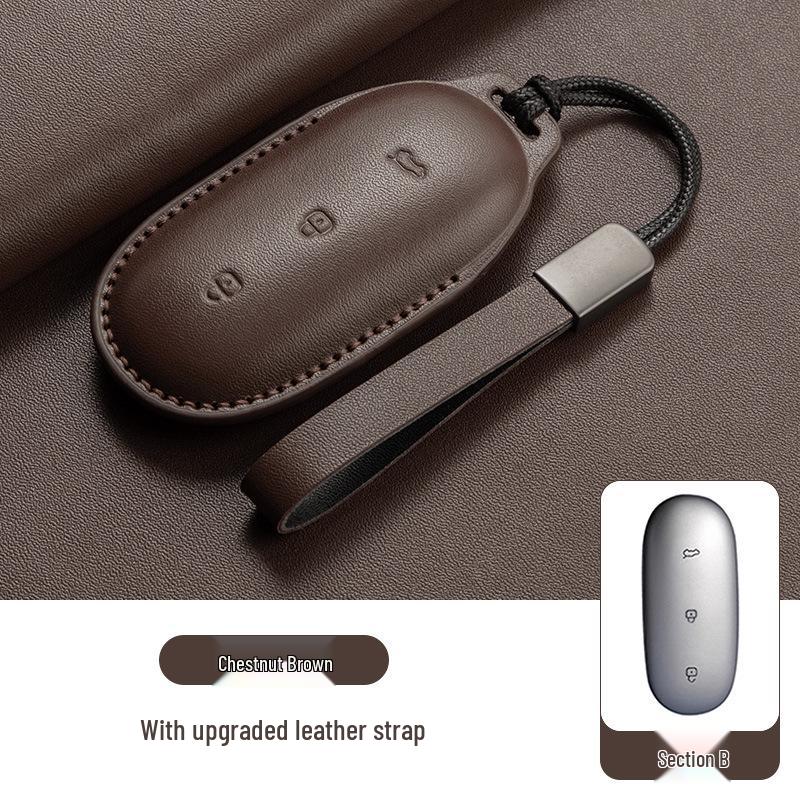 MAGE Premium Leather Key Cover for 2024 Li Auto L6-L9 Models