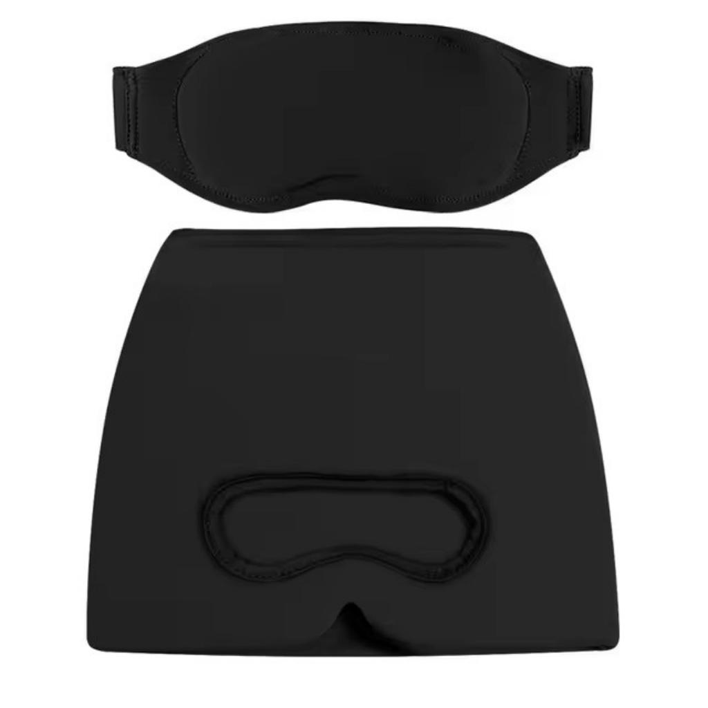 Two Piece Migraine Headache Relief Cap + Eye Mask, Migraine Headache Relief Hot And Cold Drunk Cap Ice Gel Cap 360° Fit