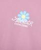 Keonbeoseu Sorona Flower Oversized Graphic T-Shirt Lilac Wcj772-Pcg