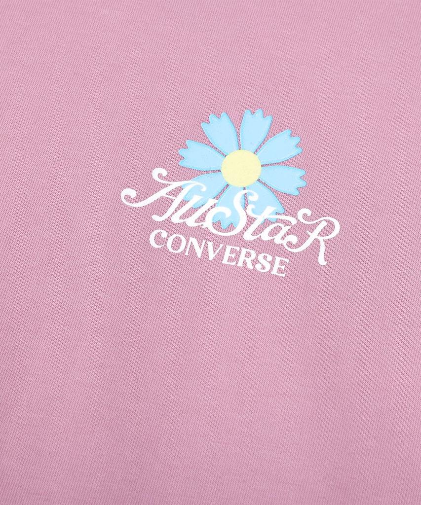 Keonbeoseu Sorona Flower Oversized Graphic T-Shirt Lilac Wcj772-Pcg
