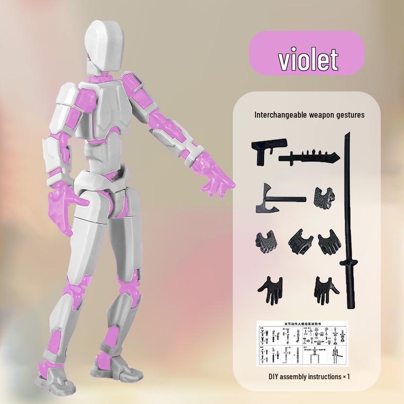 Multi-Joint Posable Robot Mannequin - Decompression Toy