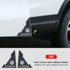 Ny BilDørHjørneBeskytter DørRiper Karbonfiber Anti-kollisjonsKlistremerke For Volkswagen Rline Jetta Beetle Polo Touran Go