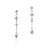 10K White Gold Earrings 111126153222 4℃ (4℃) (WG)