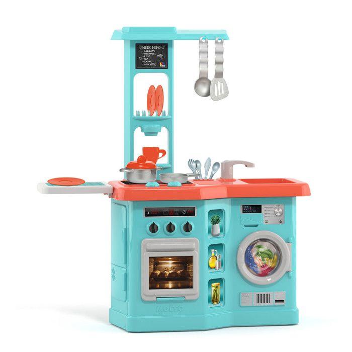 Molto Cuisine jouet Kitchen Studio Molto. Cuisine Enfant. Avec accessoires de cuisine. Ouet éducatif et créatif