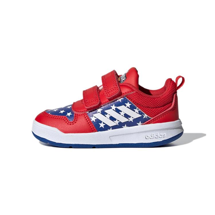 

Adidas Neo Tensaur Comfortable Abrasion Resistant Low top Toddler Shoes Red Blue Infant And Toddler FY9193 21