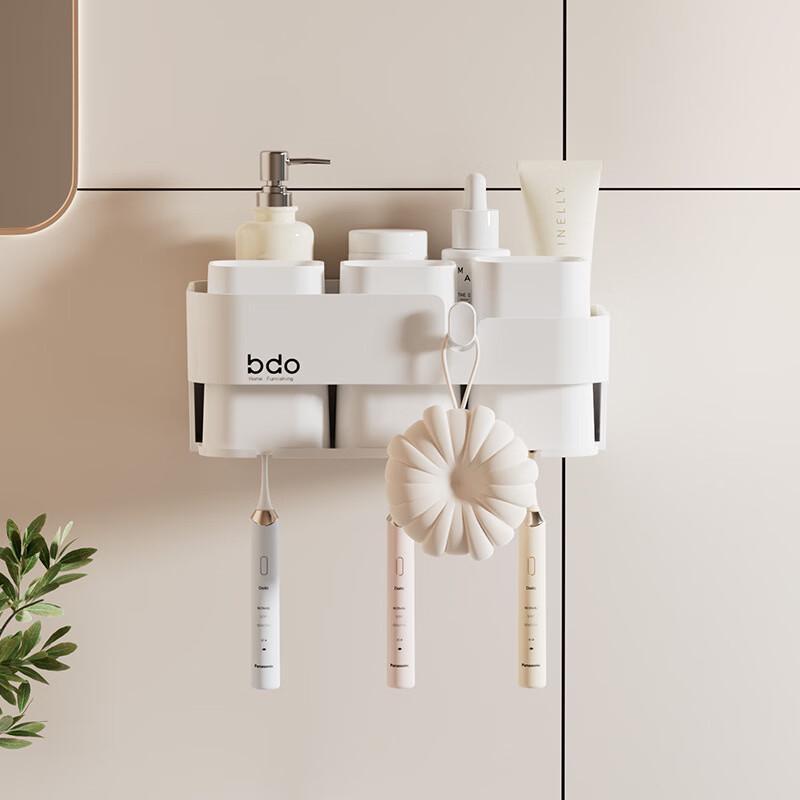 BDO Wall-Mounted Toothbrush and Cup Holder