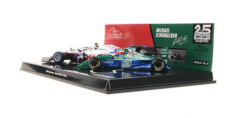 Minichamps Schumacher 30th Anniversary Belgian GP Set 1/43 2-Car (Finished)