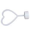 Neon Light LED Battery Powered Heart Shaped Light Sign with Base for Home Bedroom Wedding Birthday Party Decoration