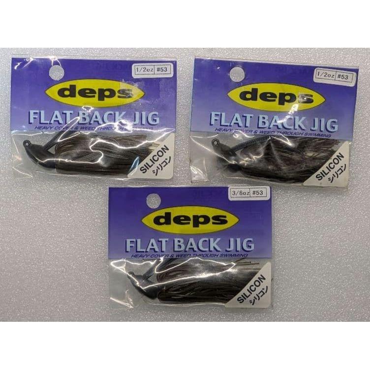 Used Deps flat back jig 3 piece set