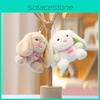 Soft And Huggable Plush Rabbit Toy Beautiful Gift For Girls Perfect For Keychains
