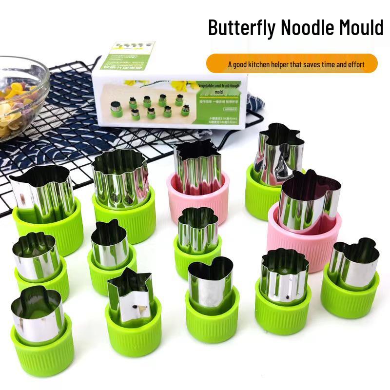 Stainless Steel Butterfly Biscuit and Fruit Embossing Mold