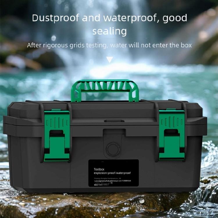 High Capacity Anti Crush Tool Container Weather Resistant Design Storage Box Hard Case For Worksites Efficiency
