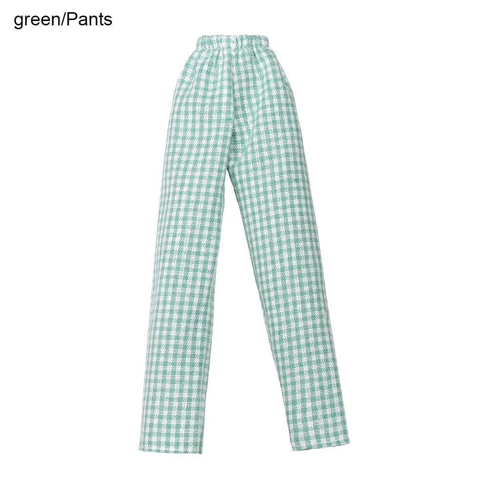 

Princess Clothes Wear Accessories Casual Pants Denim Doll Clothes T-shirt green-Pants