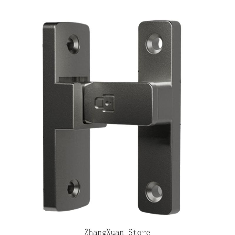 Zinc Alloy 90 Degree Latches Door Lock Without Drilling Required for Home Office and More Types Easy Installion