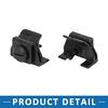 A ABSOPRO Kotflügel Stoßfänger Clips Abdeckclips Stoßfänger 53879-58010 Nieten für Toyota, für Corolla 2009-2013, Schwarz, 5er-Set