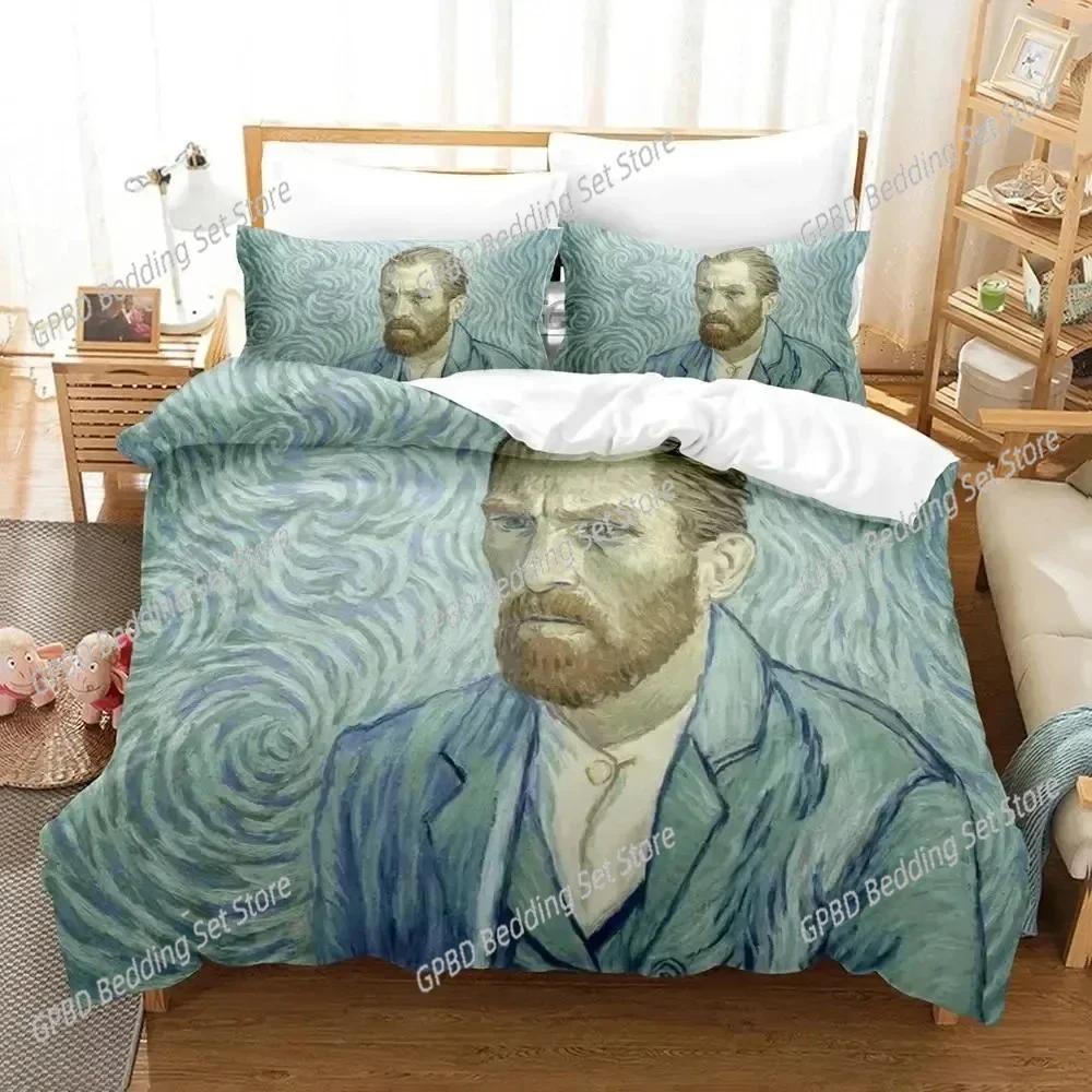 Comforter 3D Print Van Gogh Bedding Set For Bedroom Soft Modern S Comefortable Kids And