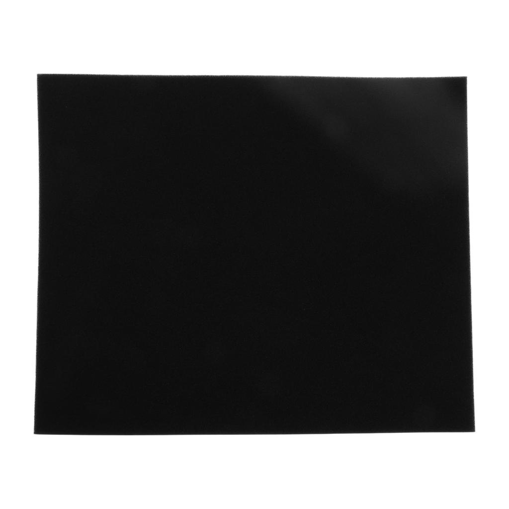 BULLSPANN Motorcycle Air Air Filter Air Filter Foam Pad Cut to Use 300x250mm Black