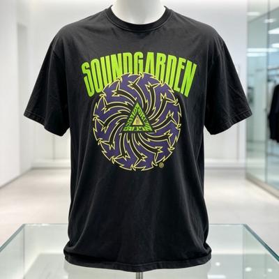 2026 Nowa 1991 Soundgarden Badmotorfinger Czarny Bawełniany T-shirt Dla Unisex Codzienny Wygodny Modny Miękki T-shirt