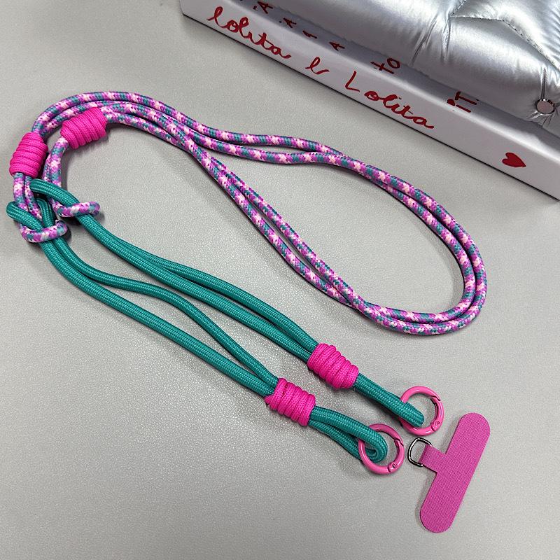 1 Piece Removable Phone Lanyard Water Cup Hanging Rope 3 In 1 Crossbody Mobile Phone Hanging Rope Neck Lanyard Wrist Strap