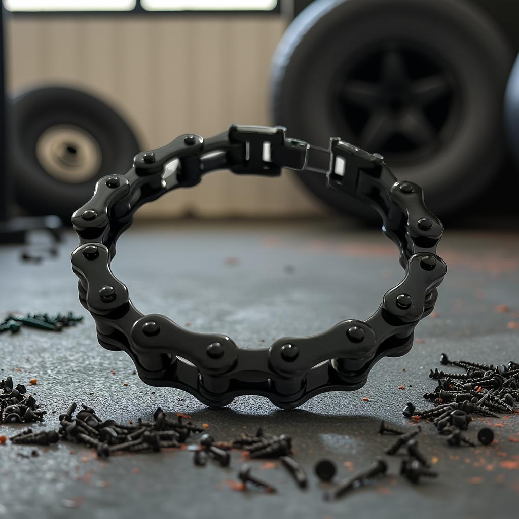 Bicycle Bracelet Fashion Bicycle Bracelet Stainless Steel Trendy Rock Personalized Motorcycle Bracelet