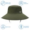Bassdash Foldable Fishing Hat with Sun UPF Unisex 360° Protection, 3-Way Protection, 50+ Water-Repellent,