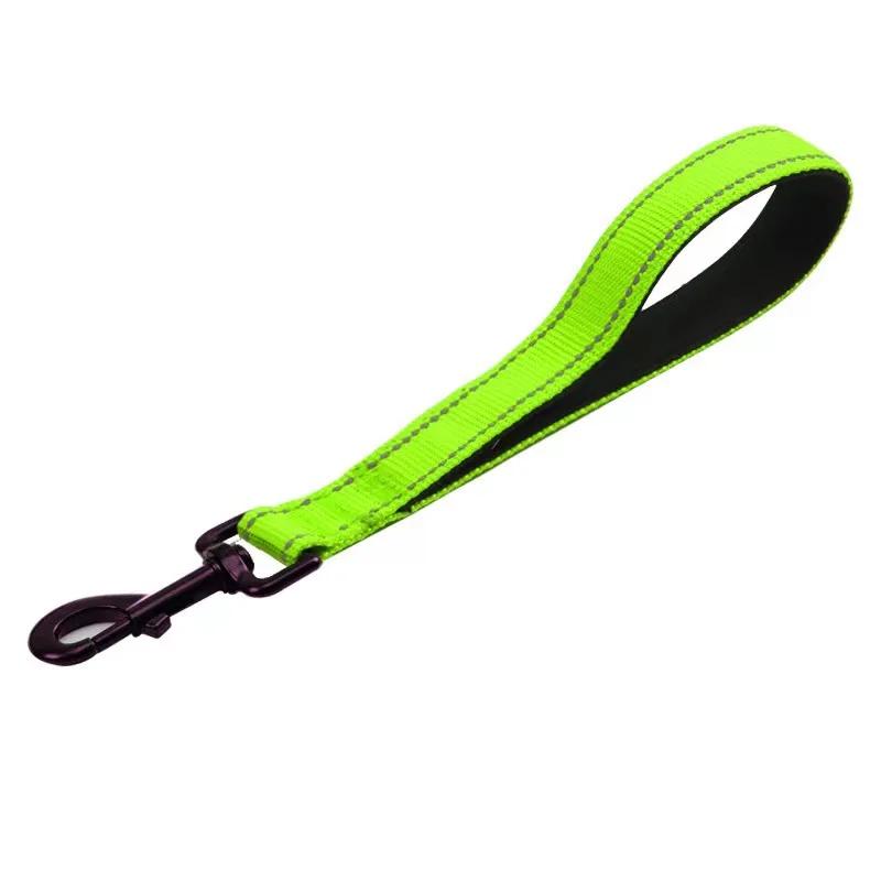 Dog Leash Short Dogs Leash Nylon Leashes for Large Dog Walking Reflective Waterproof Leash Dogs Traction Rope Pet Chain